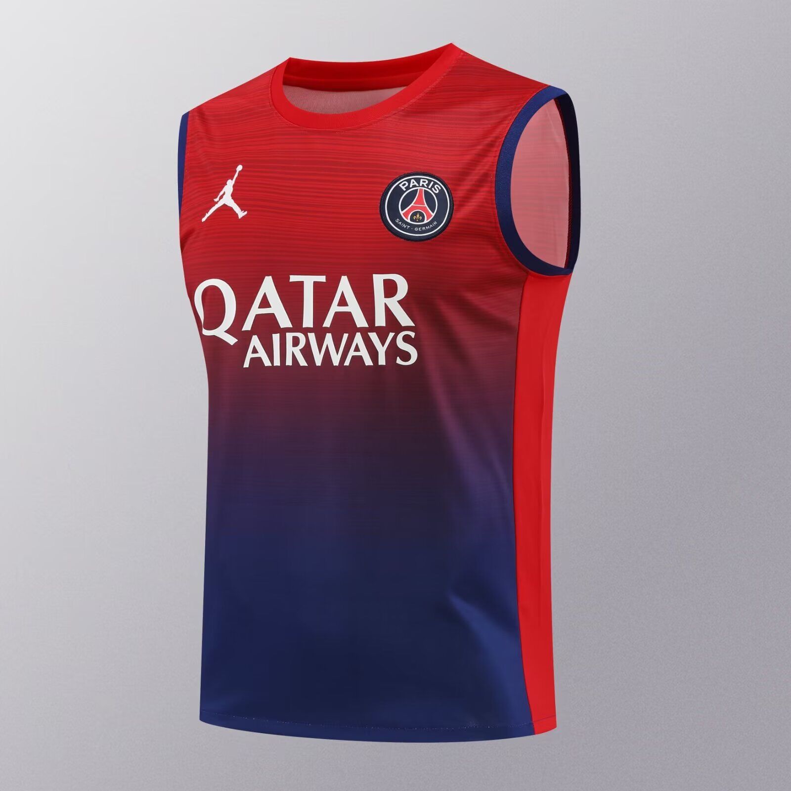 AAA Quality Paris St Germain 24/25 Red/Blue Vest Jersey